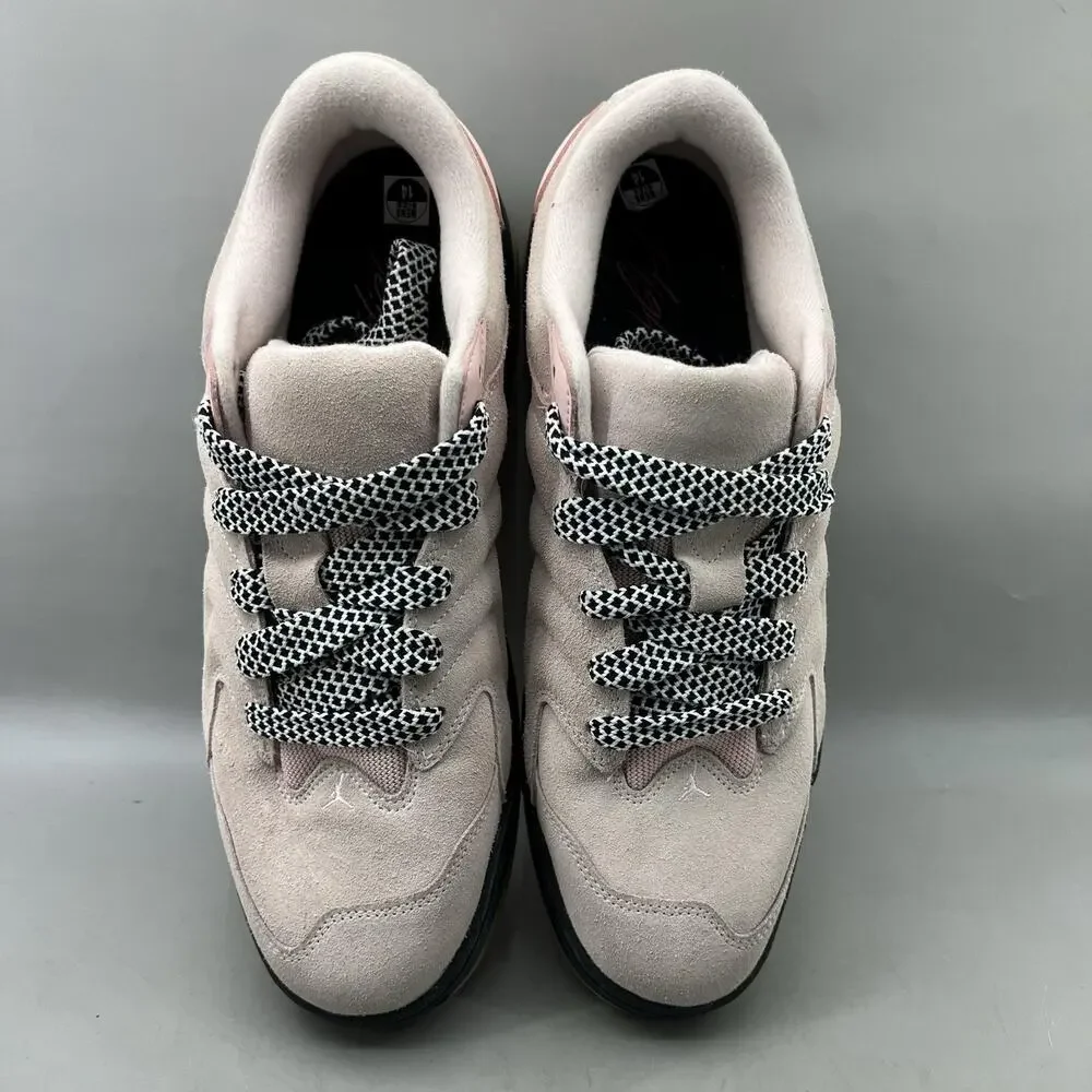 Nike Jordan Session Atmosphere Shoes Men Size 14 Pink Suede Comfort Sneakers NEW